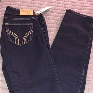 Dark hollister skinny jeans